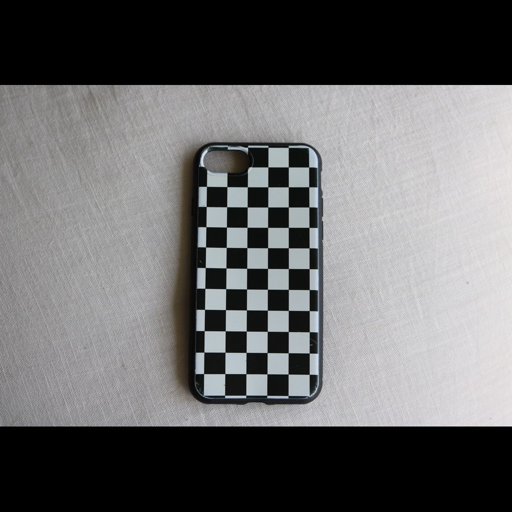 Checkered phone case